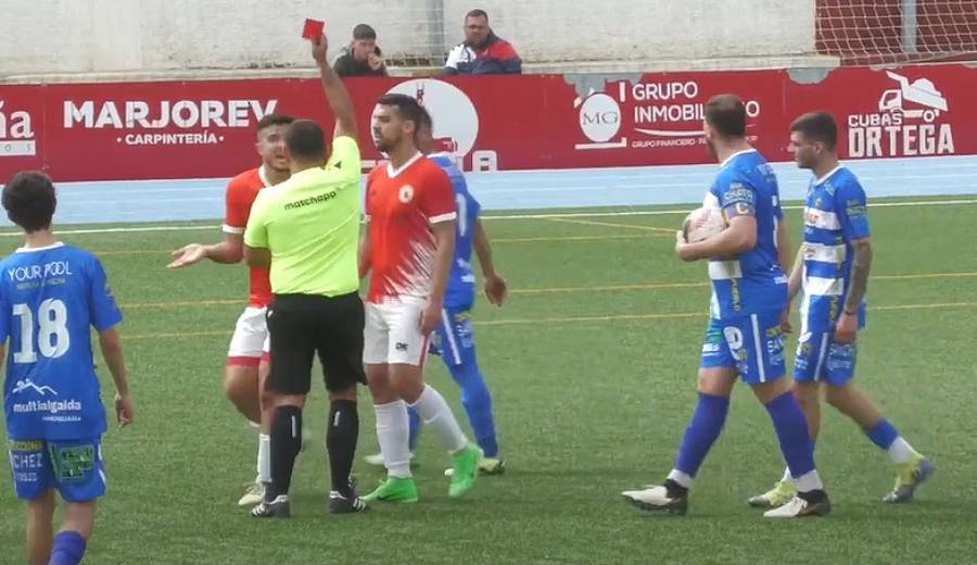 Dos partidos de sanción para Javi Collado (CD San Roque) y Luis Nieto (UD Castellar)