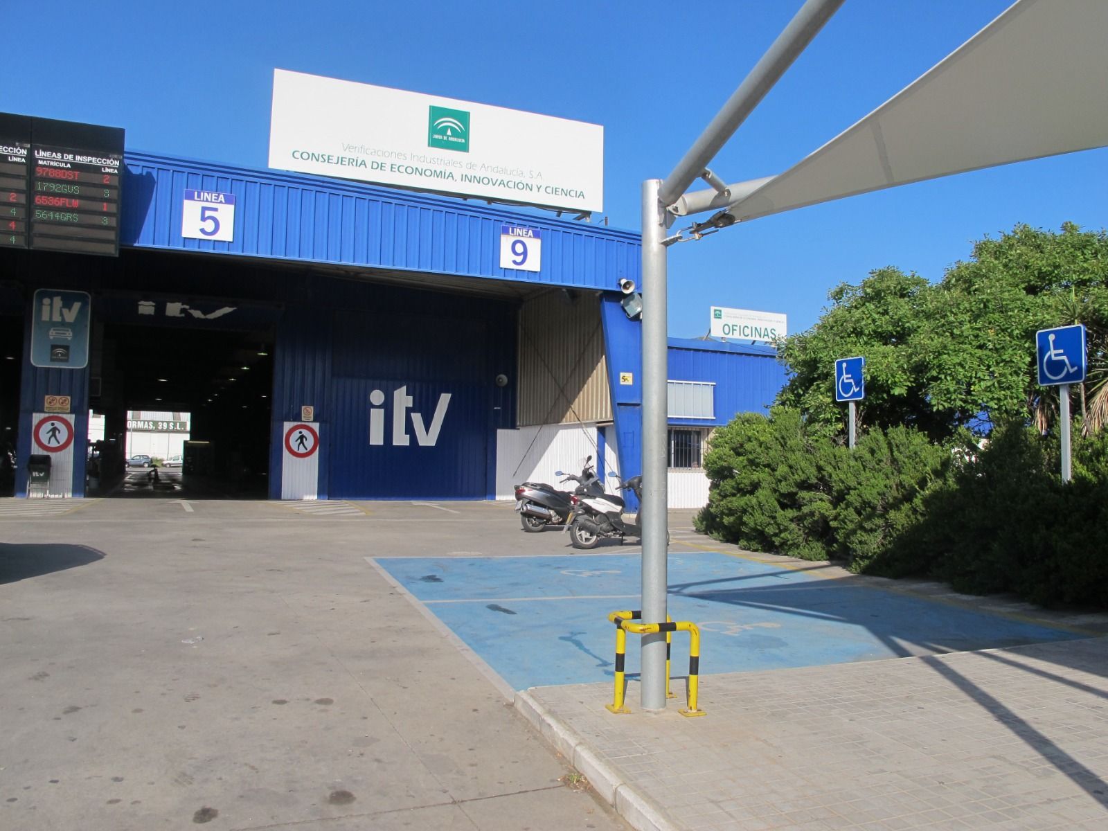 Adjudicadas por 2,84 millones de euros las obras de reforma de la estación ITV de Algeciras