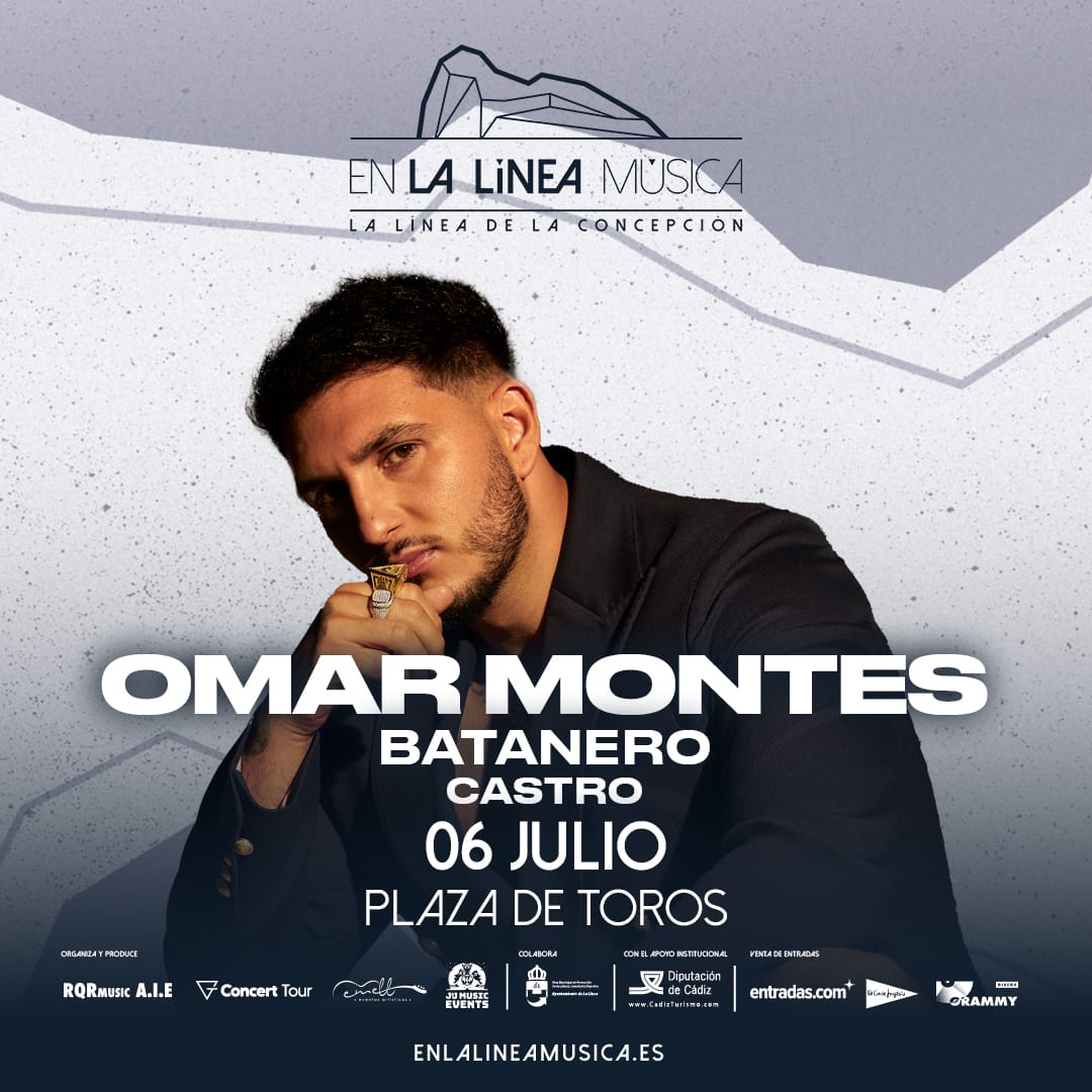 Omar Montes estará En La Línea Música el 6 de julio