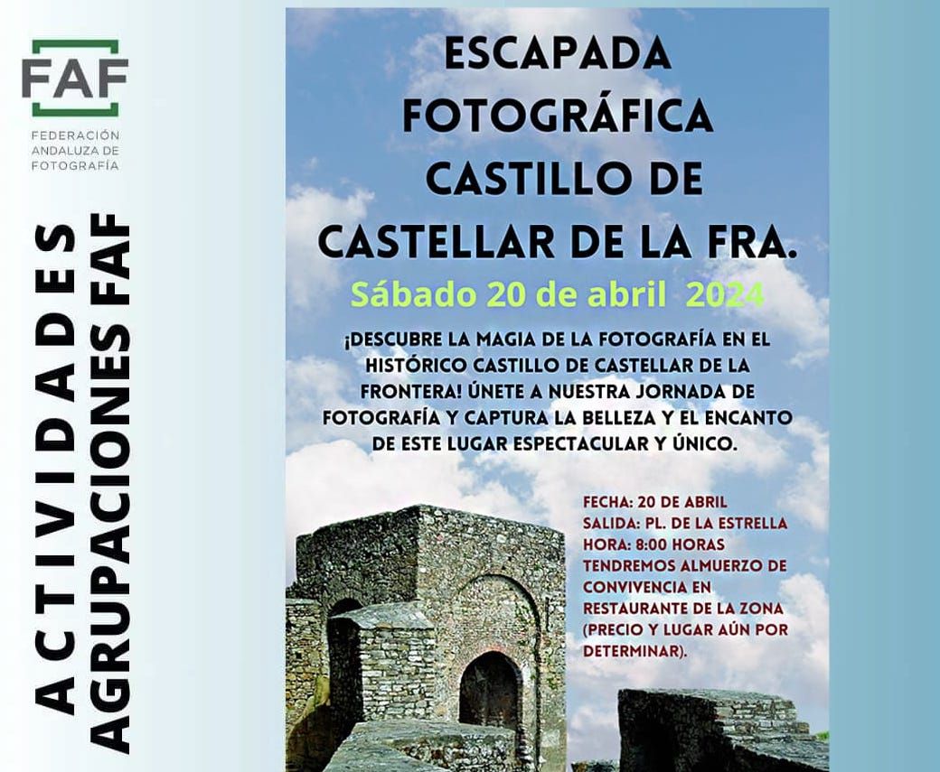 Concentración de fotógrafos de Ubrique, este fin de semana en Castellar. 