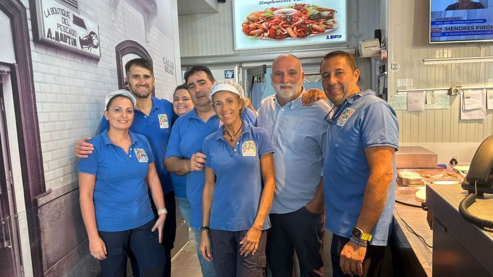 El chef José Andrés, un habitual en Algeciras. El chef José Andrés, un habitual en Algeciras.