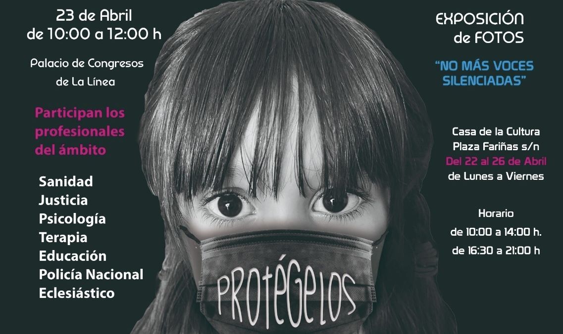 Cartel de la II Jornada sobre abuso sexual infantil de la asociación Lulacris. 