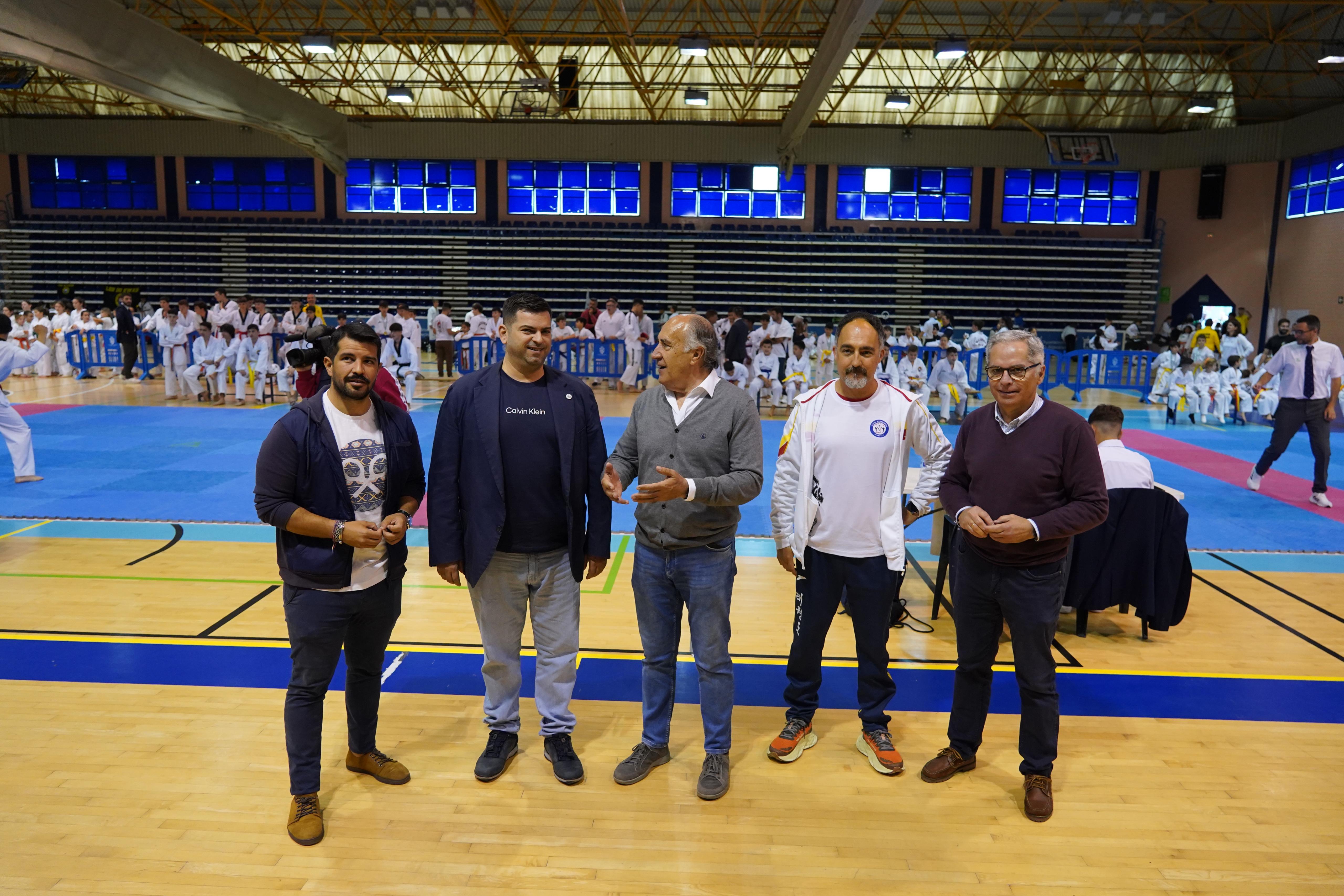 El Campeonato de Promoción deporte base de Taekwondo Olímpico se celebra en el Polideportivo Ciudad de Algeciras- Dr. Juan Carlos Mateo.