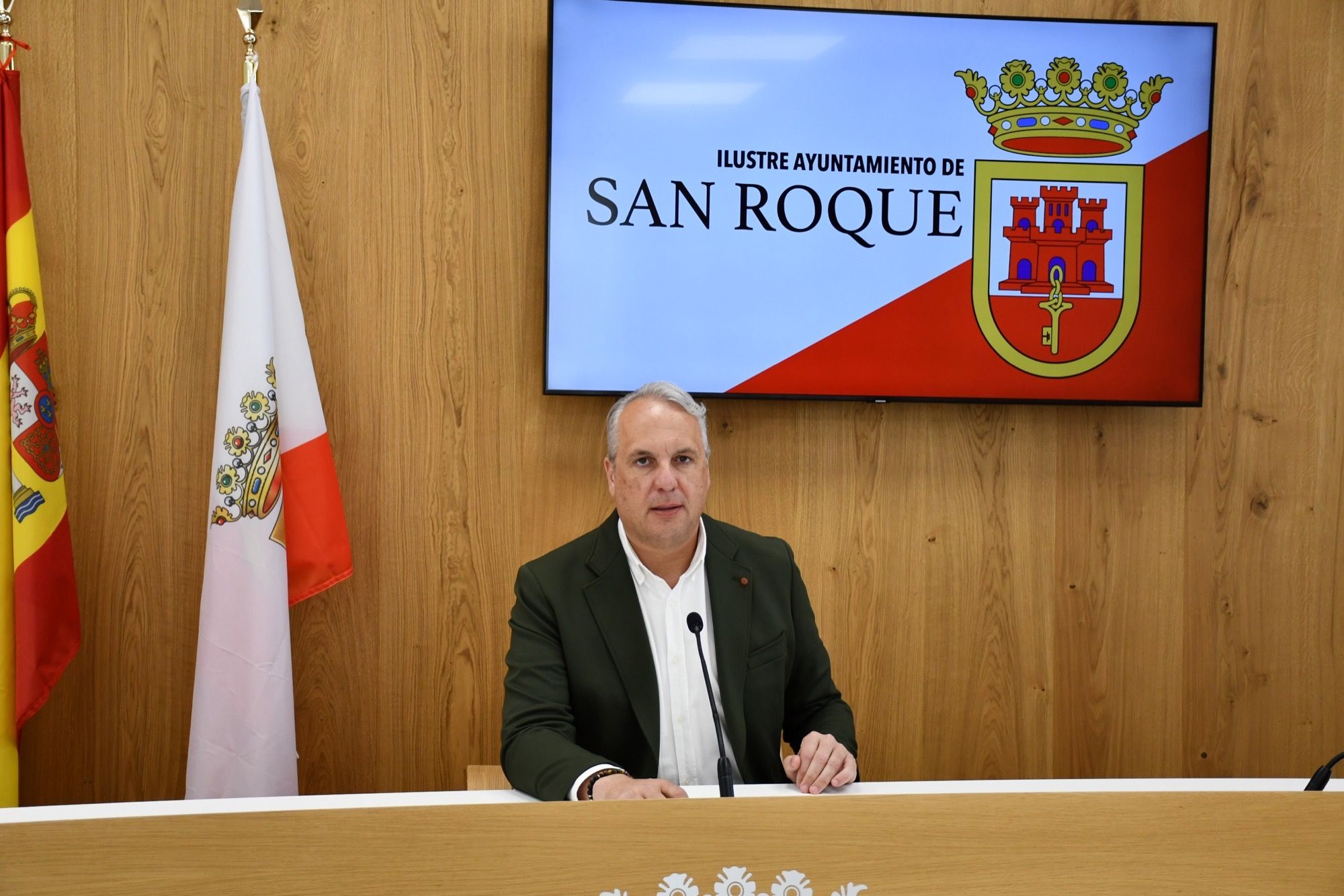 Ruiz Boix, sobre el llenado de piscinas en Málaga: "Es un auténtico disparate". El alcalde de San Roque, Juan Carlos Ruiz Boix, en una imagen de archivo.