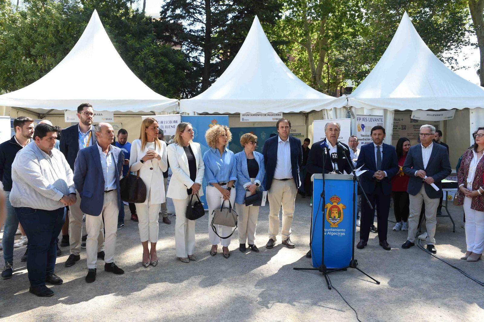 Más de 5.000 personas visitan la tercera edición de ‘Algeciras Expoeduca 2024’.