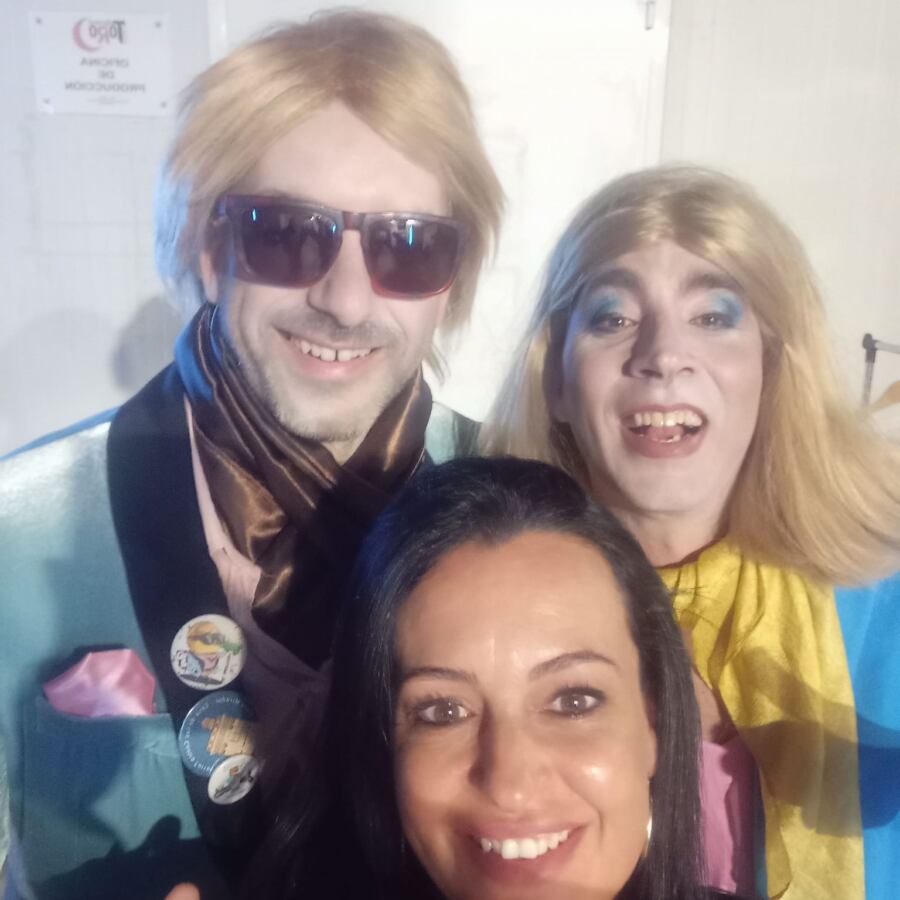 Celeste López, maquilladora de Algeciras, muy presente en el Carnaval de Cádiz. Celeste López, maquilladora de Algeciras, muy presente en el Carnaval de Cádiz.