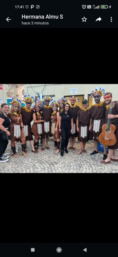 Celeste López, maquilladora de Algeciras, muy presente en el Carnaval de Cádiz.