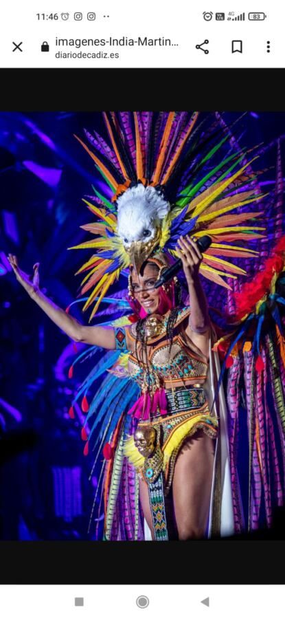 Celeste López, maquilladora de Algeciras, muy presente en el Carnaval de Cádiz. Celeste López, maquilladora de Algeciras, muy presente en el Carnaval de Cádiz.