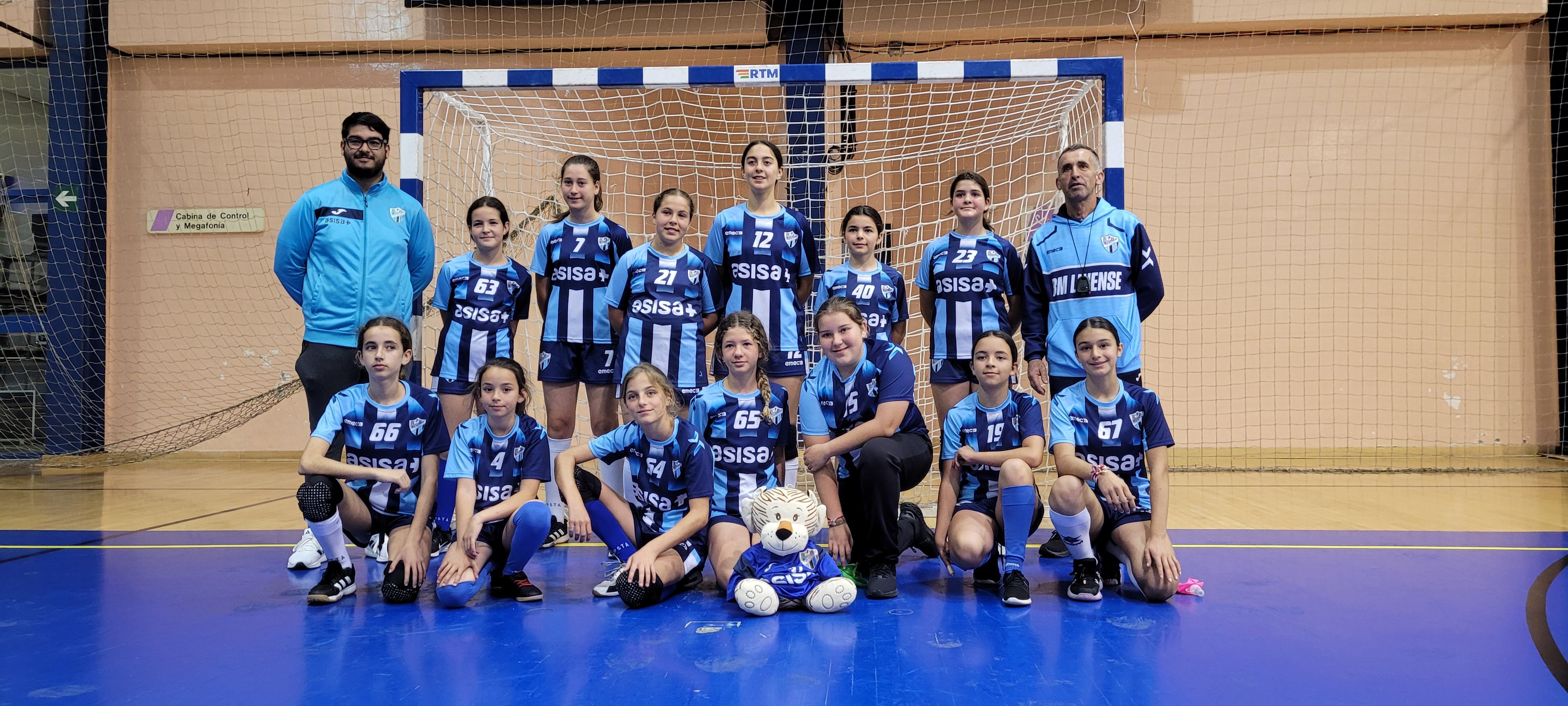 Las alevines del BM Linense, terceras de la Copa Diputación en Algeciras (13-3)/Foto: AXEL S.C.
