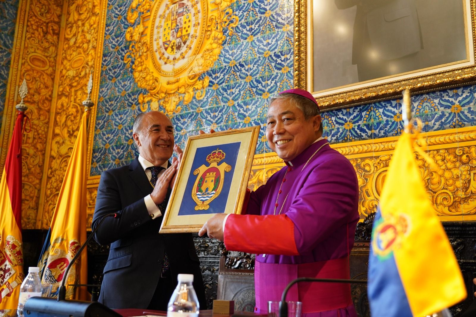 El nuncio apostólico del Papa Francisco clausura los actos por el Año Jubilar de La Palma.