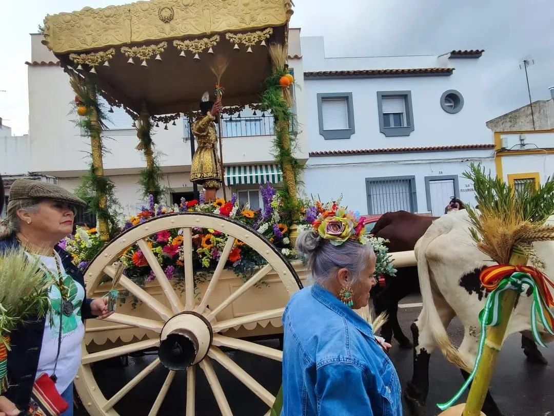 La Romería del Patrón San Isidro de Los Barrios, en imágenes