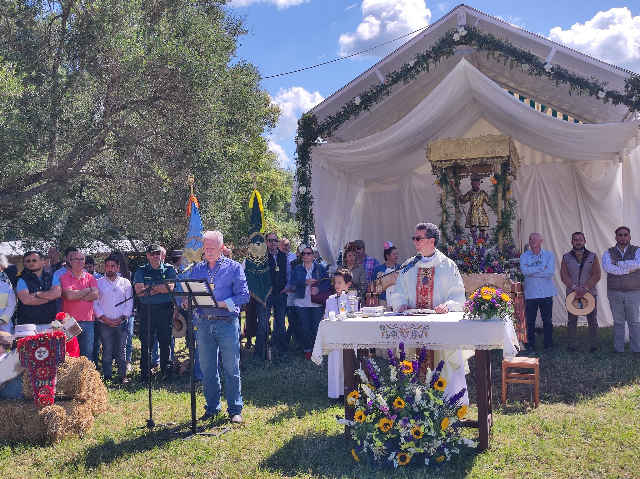 La Romería del Patrón San Isidro de Los Barrios, en imágenes