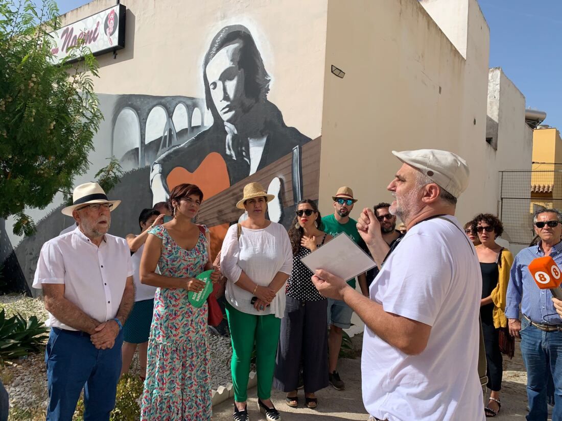 La candidata a la presidencia a la Junta de Adelante Andalucía, Teresa Rodríguez, en la Bajadilla. La candidata a la presidencia a la Junta de Adelante Andalucía, Teresa Rodríguez, en la Bajadilla.