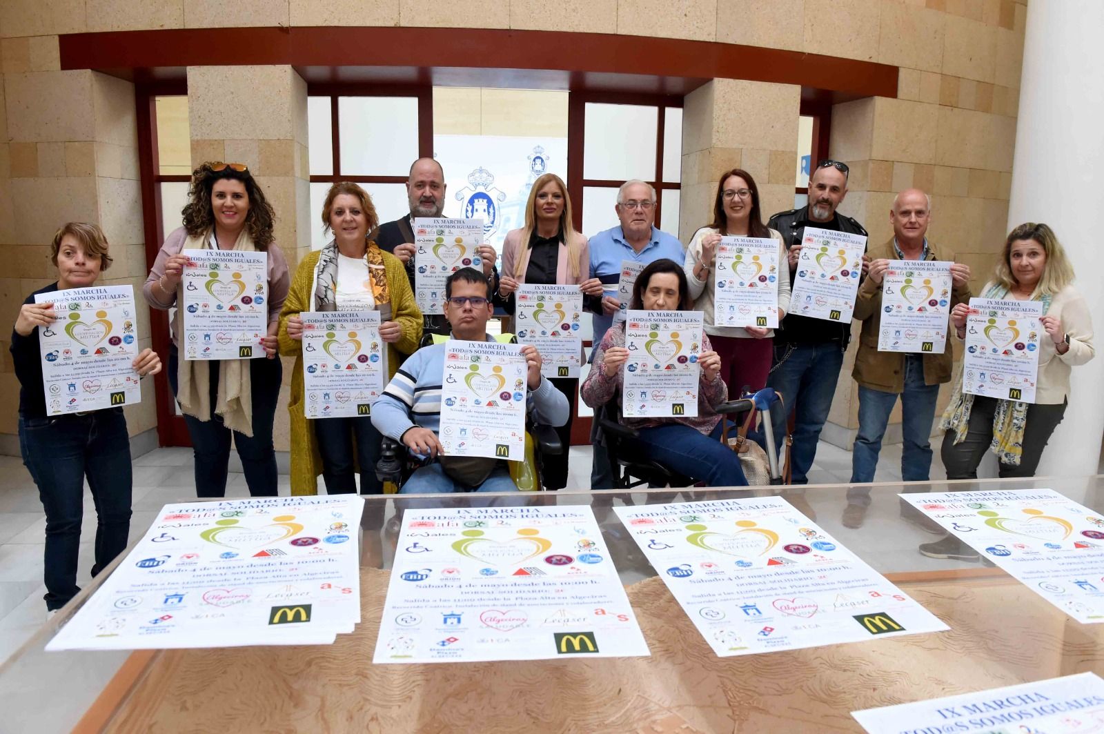 La IX Marcha Solidaria 'Tod@s somos iguales' se celebra este sábado en Algeciras.