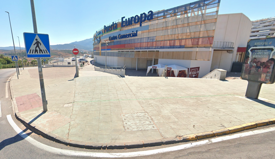 El centro comercial Puerta Europa, en agosto de 2022. 