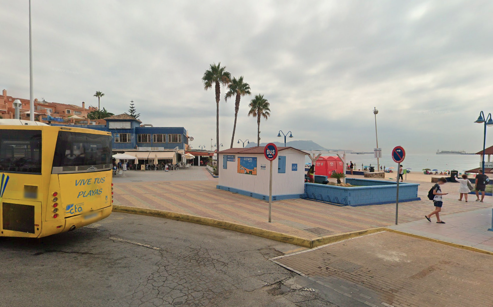 La playa de Getares, en agosto de 2022. 