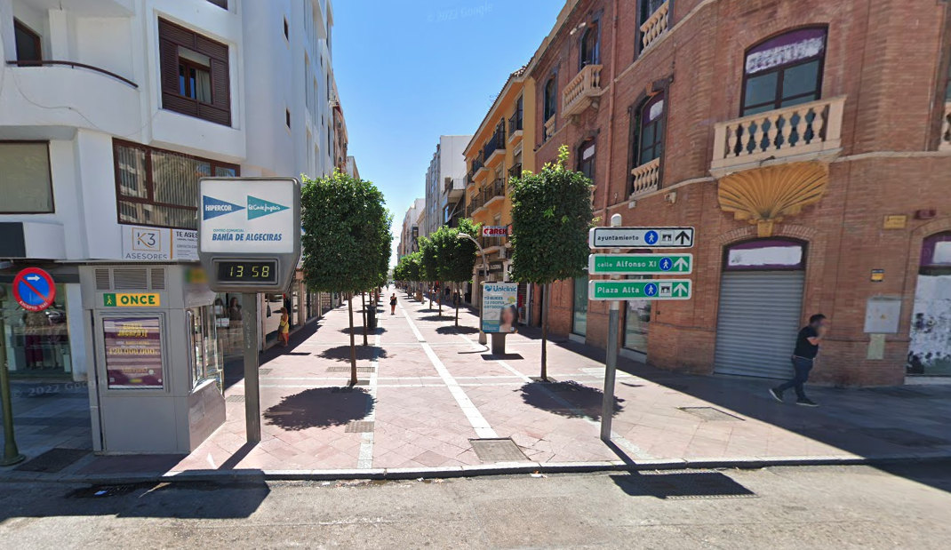 La calle Ancha, en agosto de 2022. 