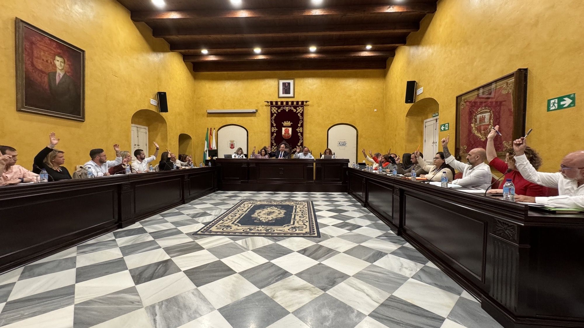 El pleno de San Roque aprueba la nueva ordenanza de ayudas económicas para necesidades sociales. 