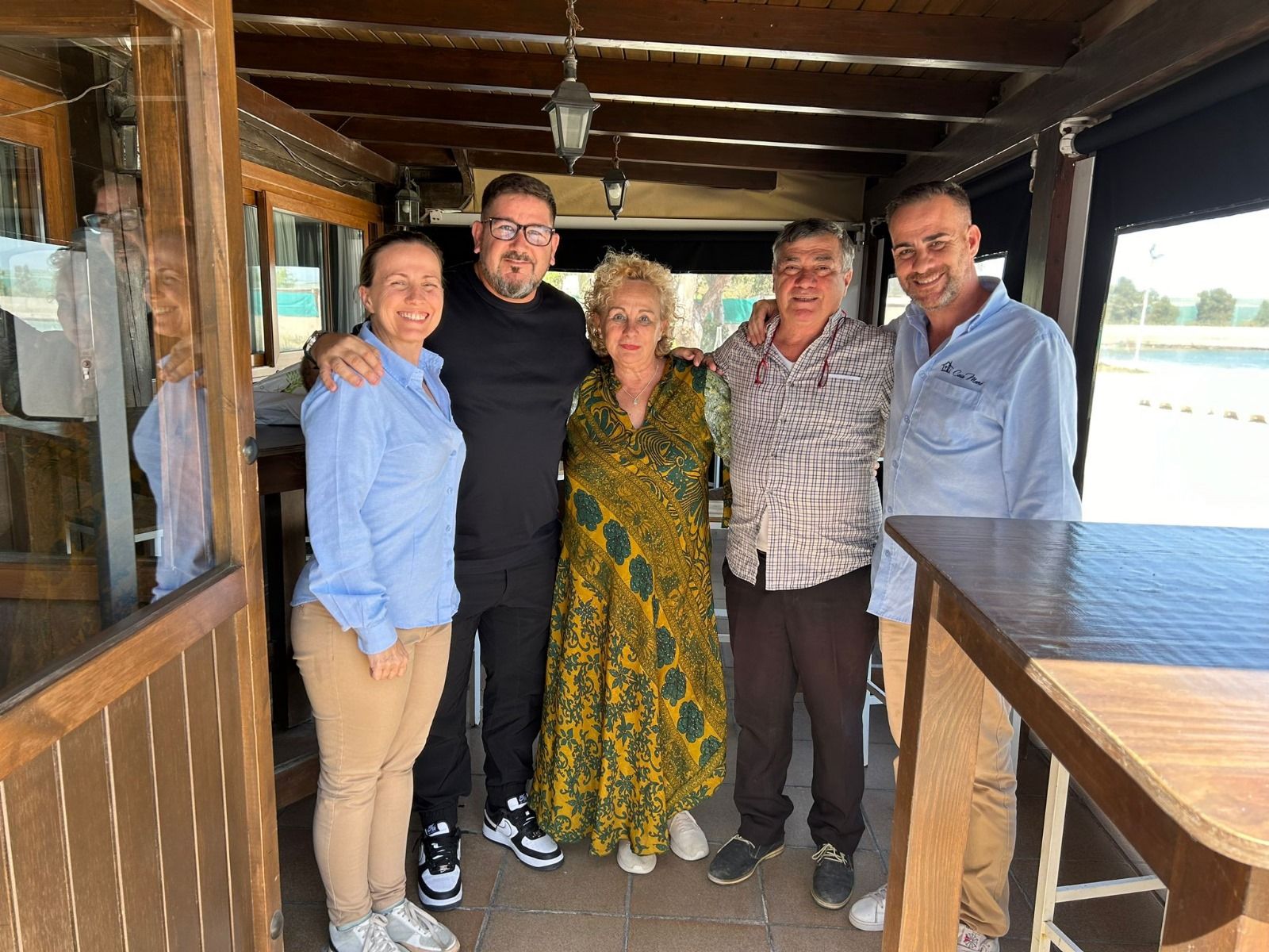 Dani García disfruta de una experiencia gastronómica en Casa Mané en Palmones. 