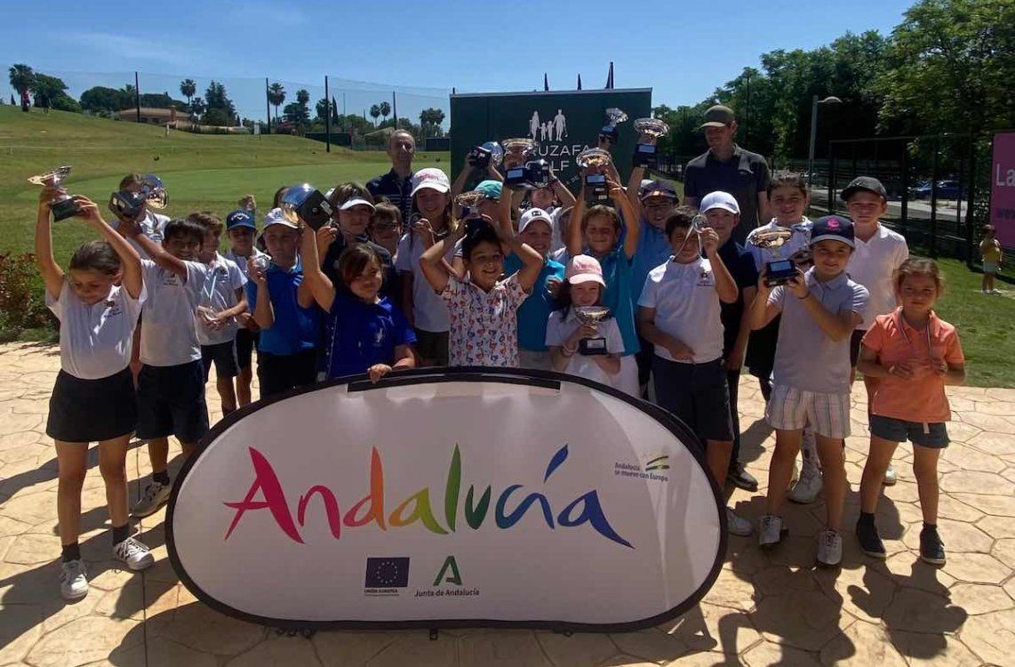 Iván Durán Campos, del CG La Cañada, tercero en el Pequecircuito de Arruzafa Golf