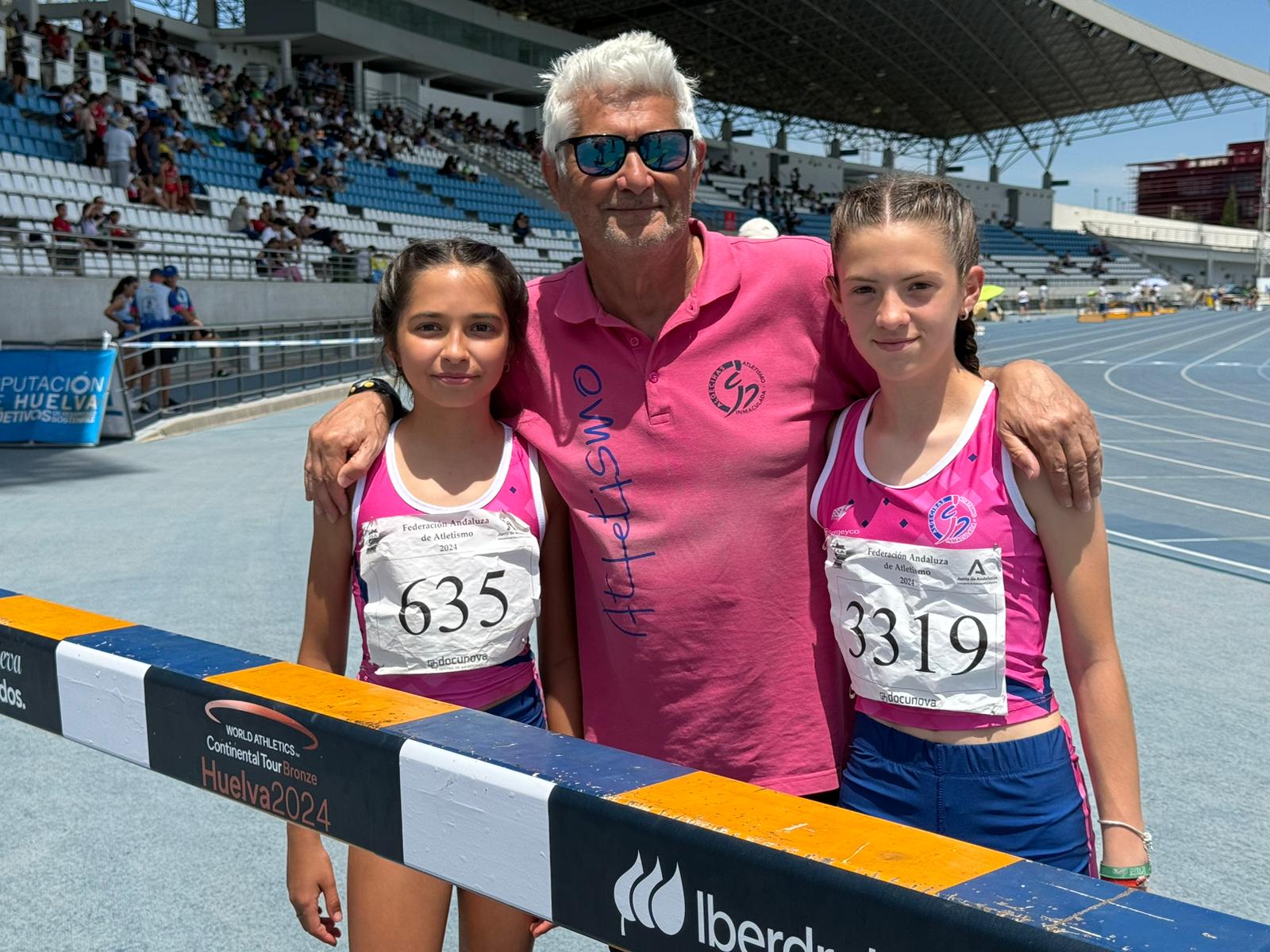 Paula Racero, del CA La Inmaculada, se cuelga el bronce en el Andaluz Sub-14