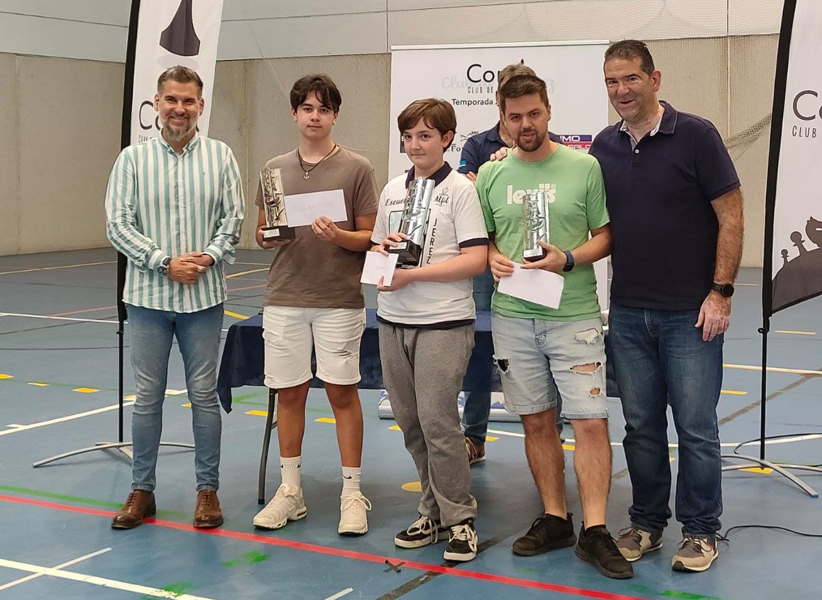 El algecireño Pablo Moncada, de 14 años, subcampeón del Torneo Internacional FIDE en Conil