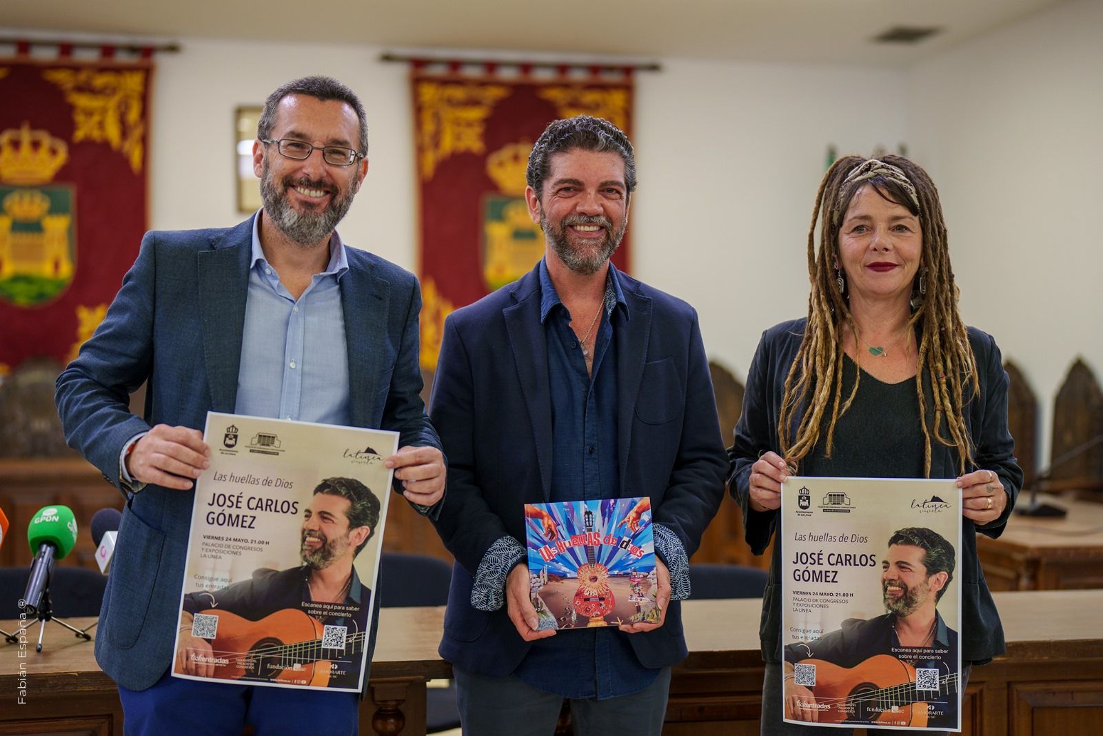El artista algecireño José Carlos Gómez presentará en La Línea su disco 'Las huellas de Dios'.