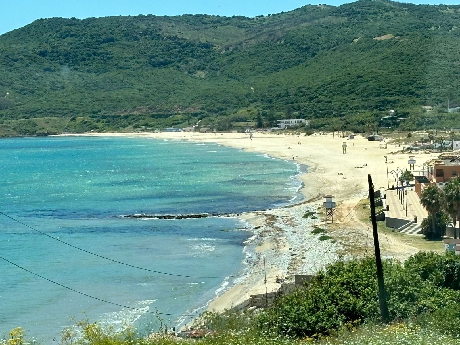 Playa de Getares. Imagen de archivo. 
