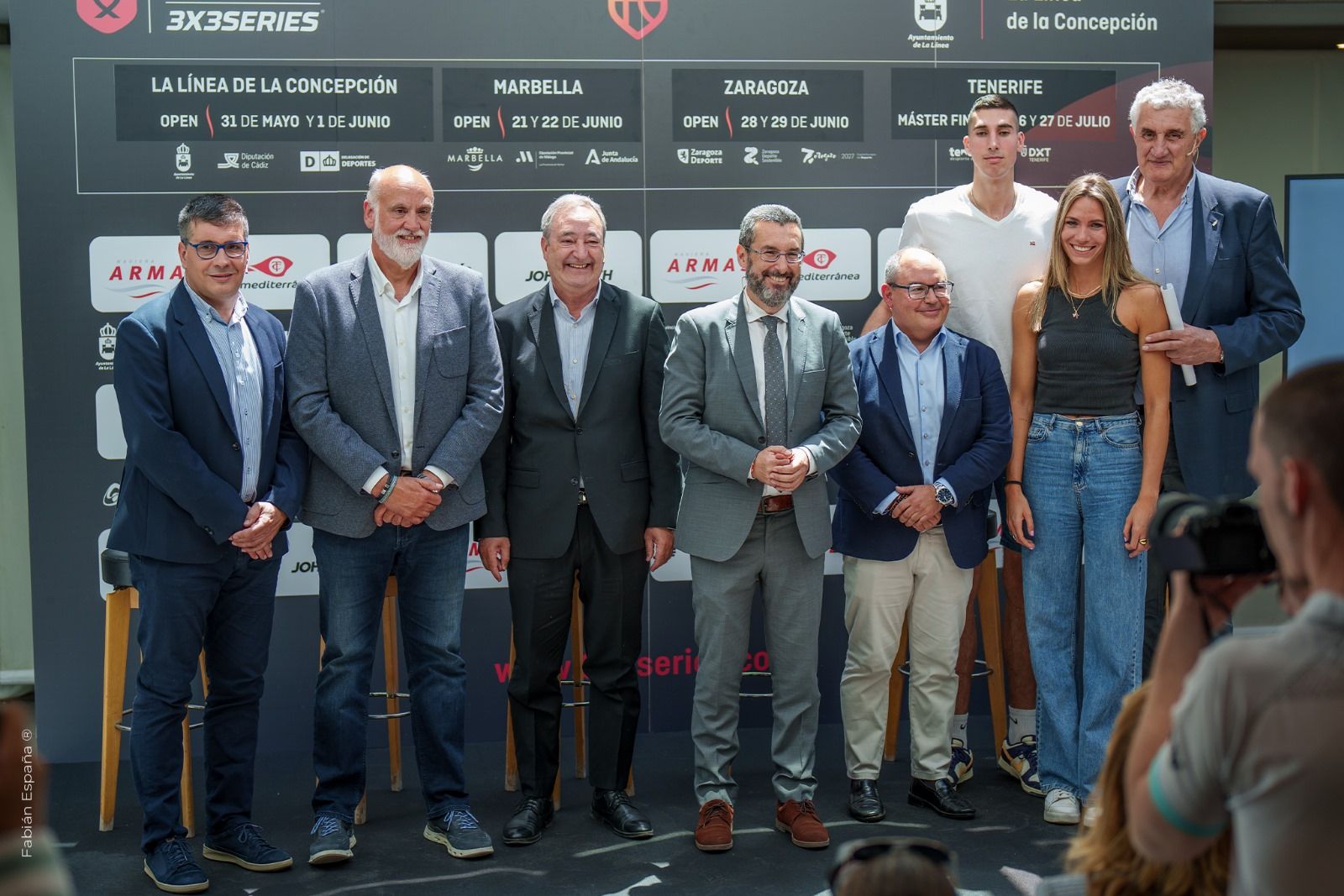 La Línea, referente del baloncesto con la celebración del 3x3 series Armas Trasmediterránea.