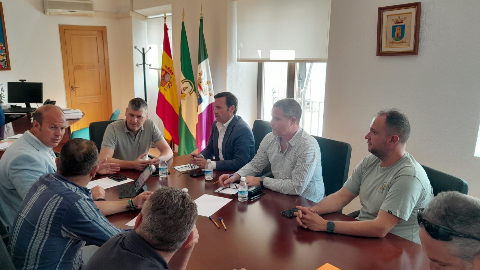 Las Jornadas Micológicas y la Vereda de Gamero, asuntos a tratar entre la Junta y Jimena.
