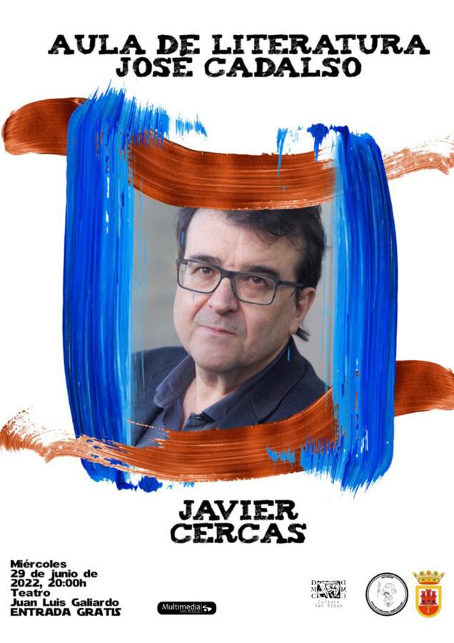 2022 cartel aula literatura javier cercas