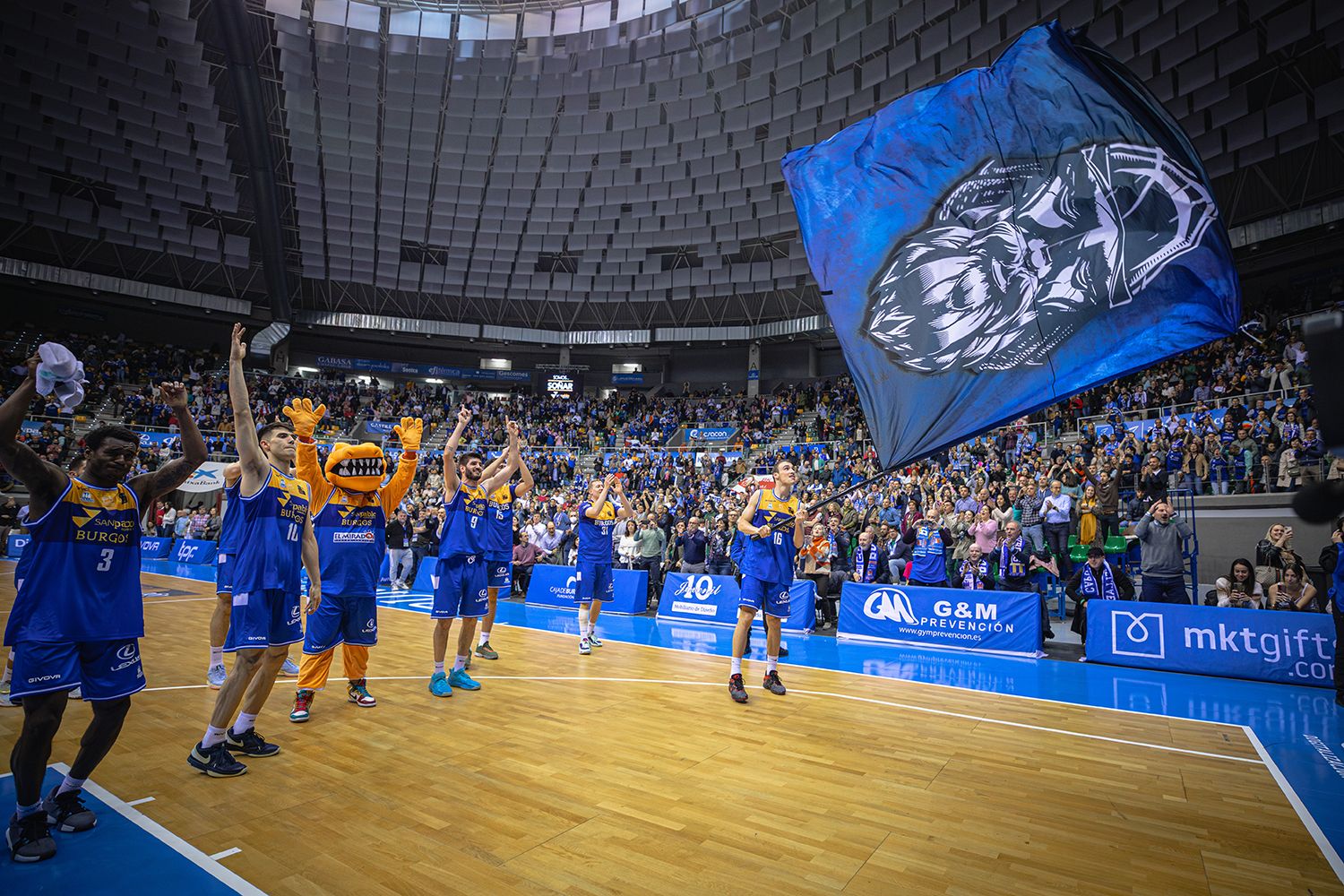 El San Pablo Burgos, sin Ignacio Rosa, acaricia las 'semis' del 'play-off' a la ACB (91-61)
