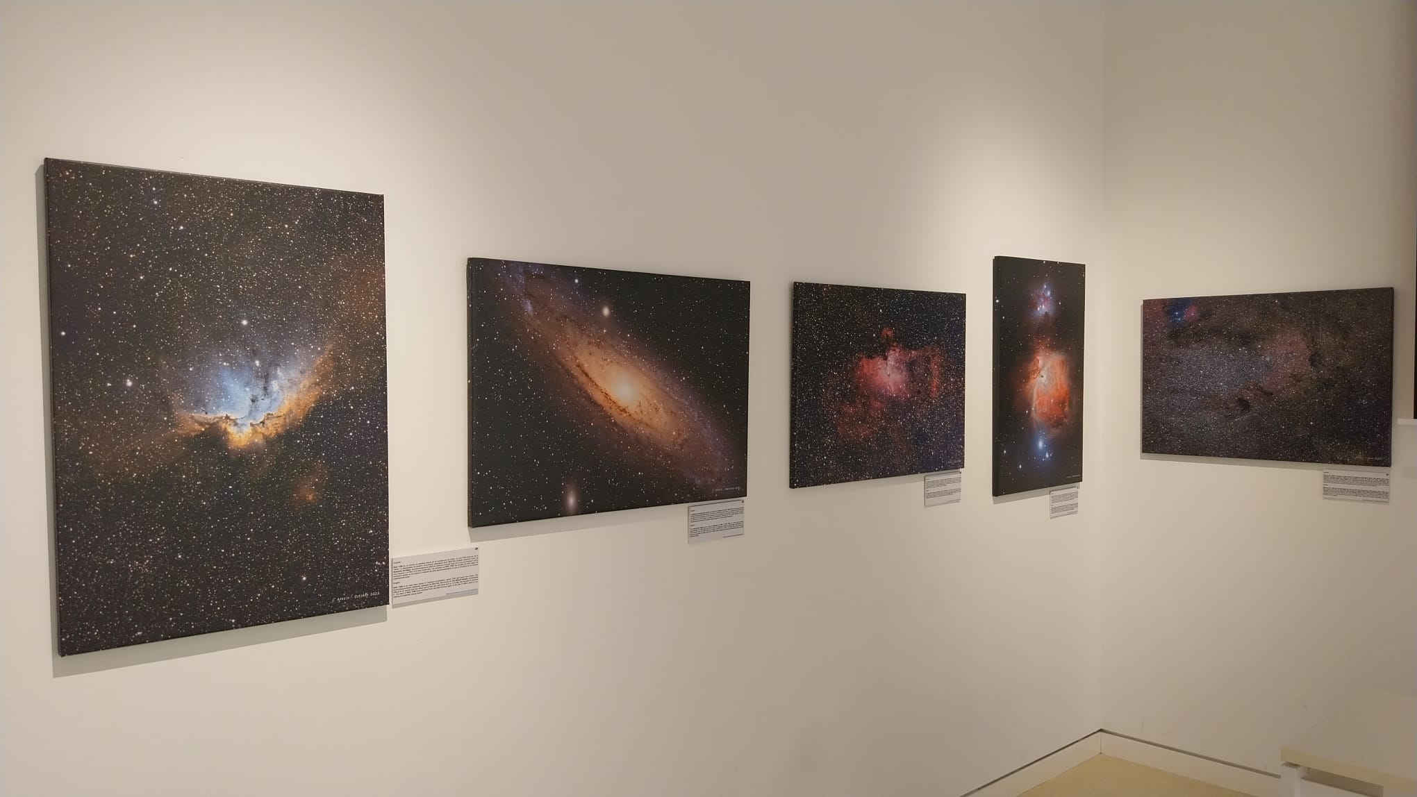 Imagen de archivo de la II exposición de astrofotografía 'Descubriendo el universo desde Alcaidesa'.