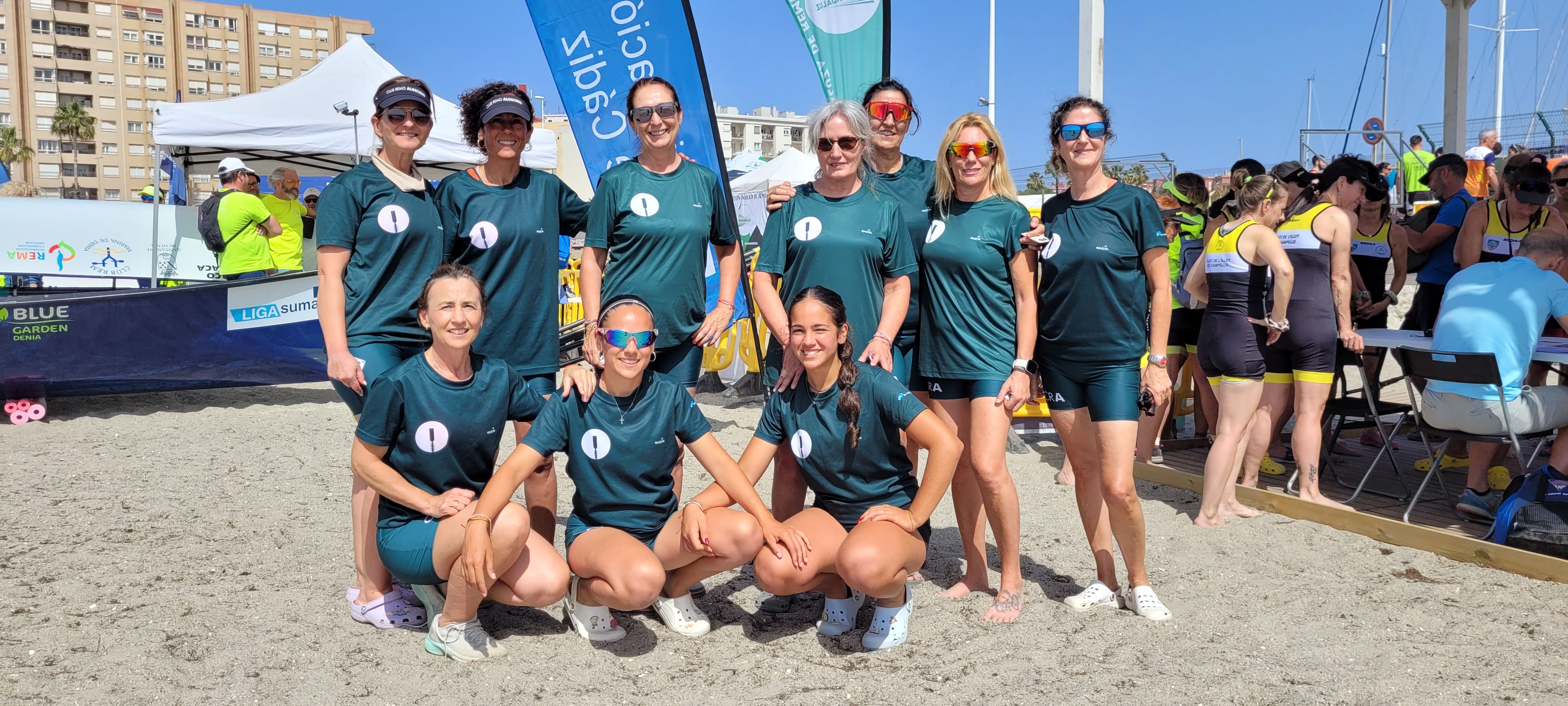 Las veteranas del CR Algeciras buscarán la Final A del Nacional de La Línea vía repesca