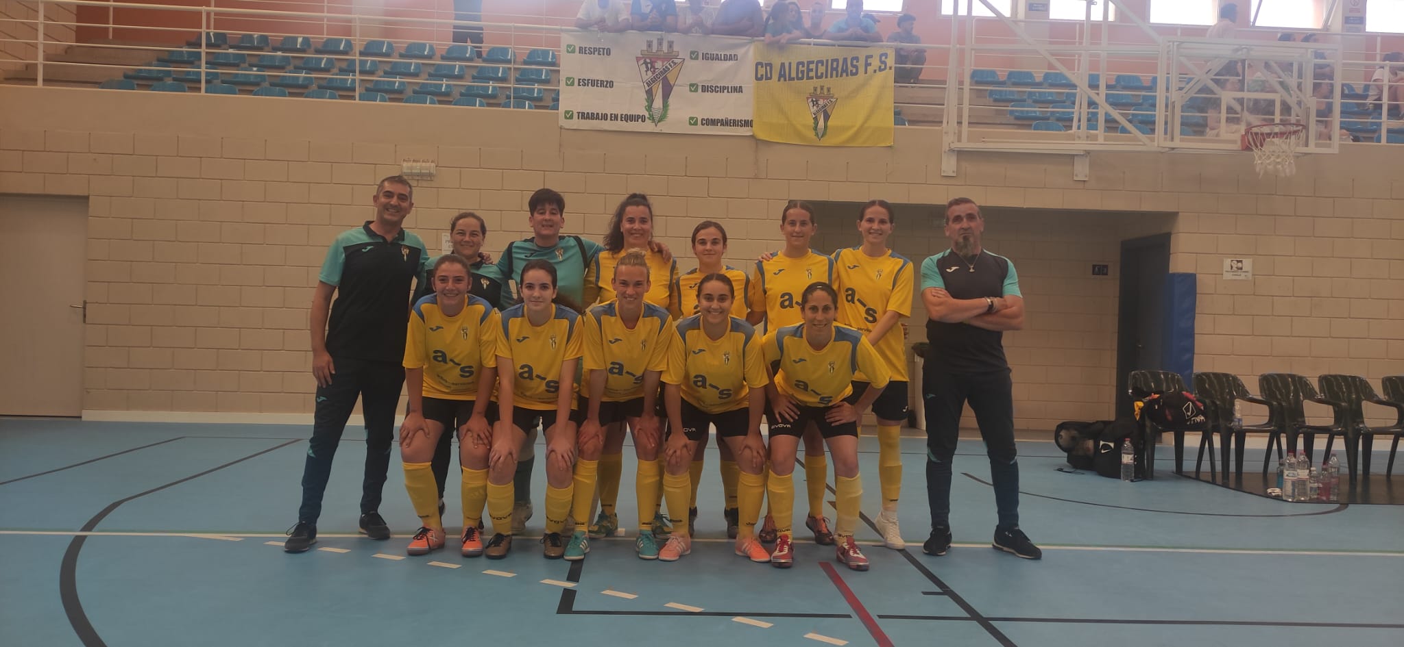 Las féminas del Algeciras CF de sala necesitan una machada en la vuelta (5-1)