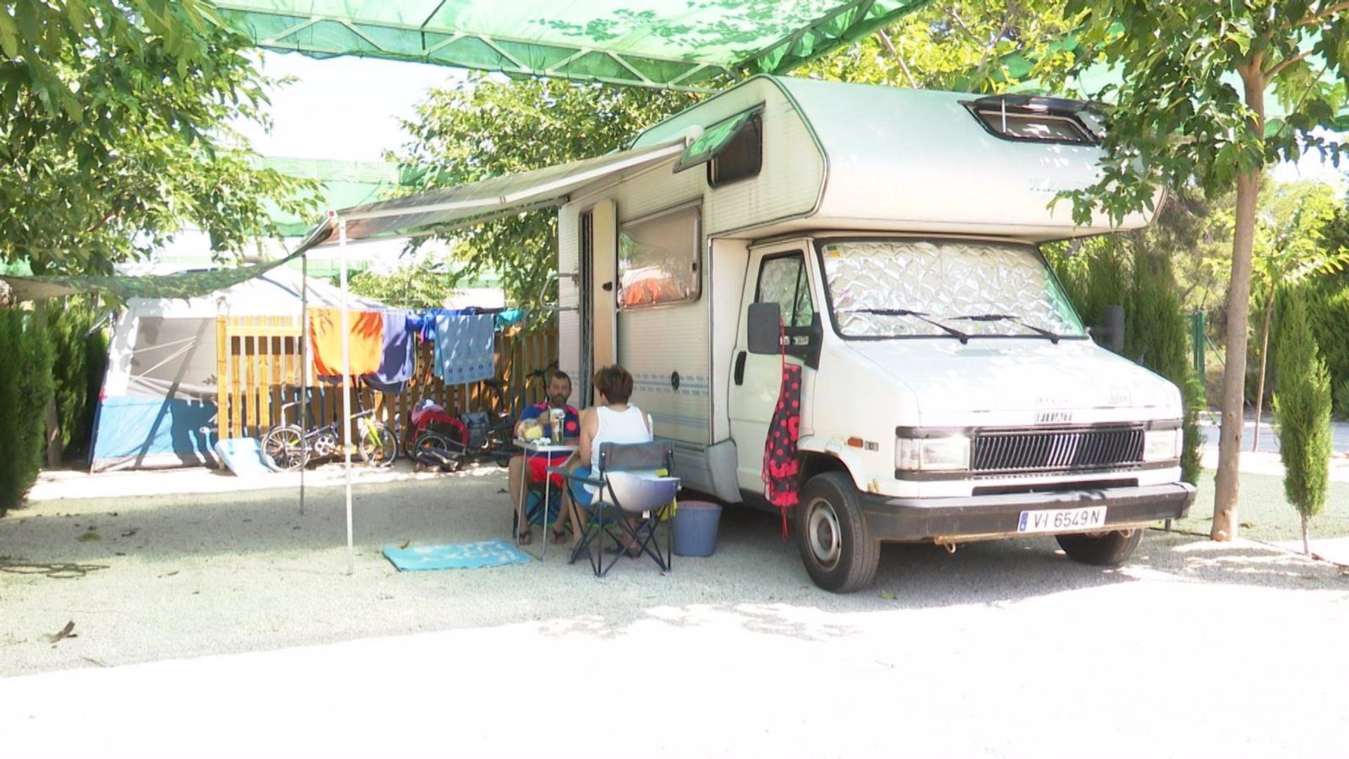 Camping. - EUROPA PRESS Camping. - EUROPA PRESS