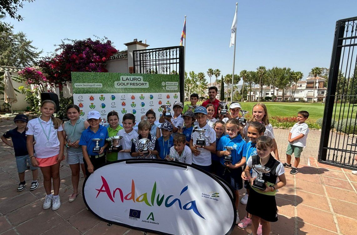 Doblete triunfal del CG La Cañada en una nueva prueba del Pequecircuito en Lauro Golf