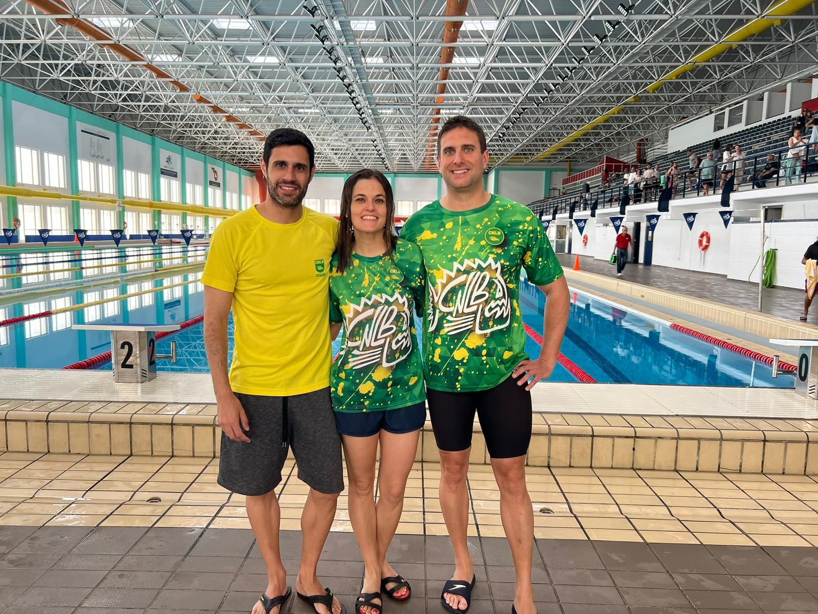 Diez medallas, seis de plata, en Cádiz para la sección máster del Club de Natación Los Barrios