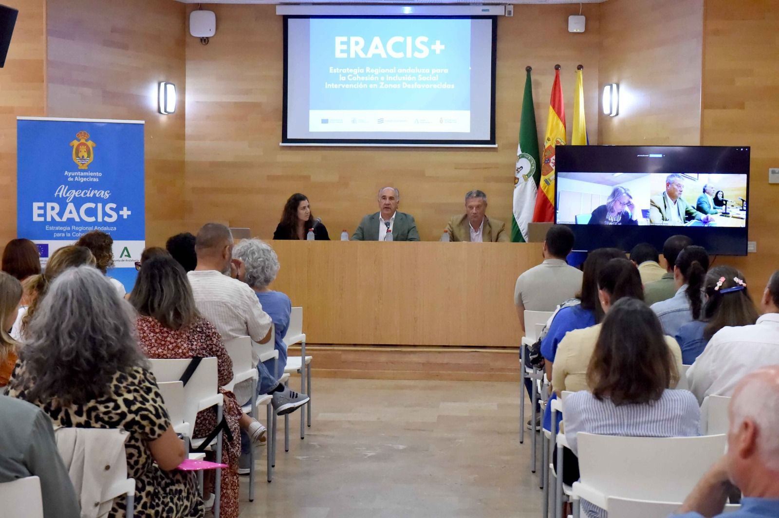 Landaluce preside la constitución de la Comisión Local de Impulso Comunitario.
