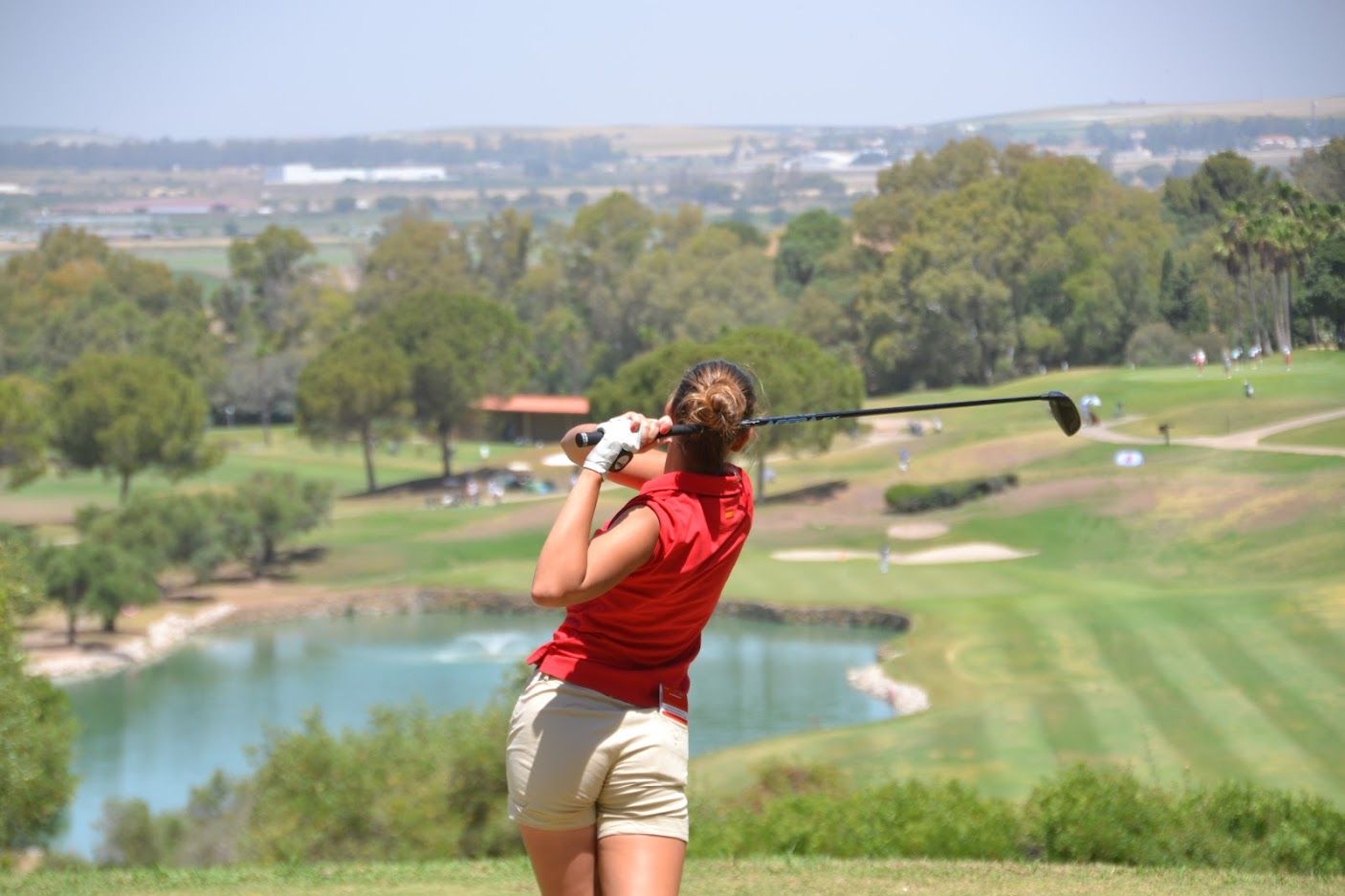 Marta Aguilar (CG La Cañada), la mejor comarcal tras la segunda ronda en el Nacional Amateur