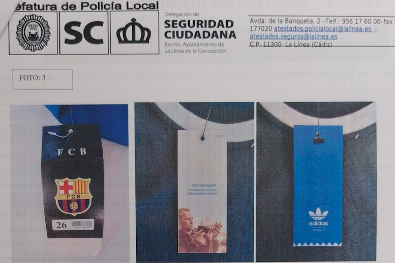 Intervenidas cerca de un centenar de prendas de marca falsificadas en La Línea Intervenidas cerca de un centenar de prendas de marca falsificadas en La Línea