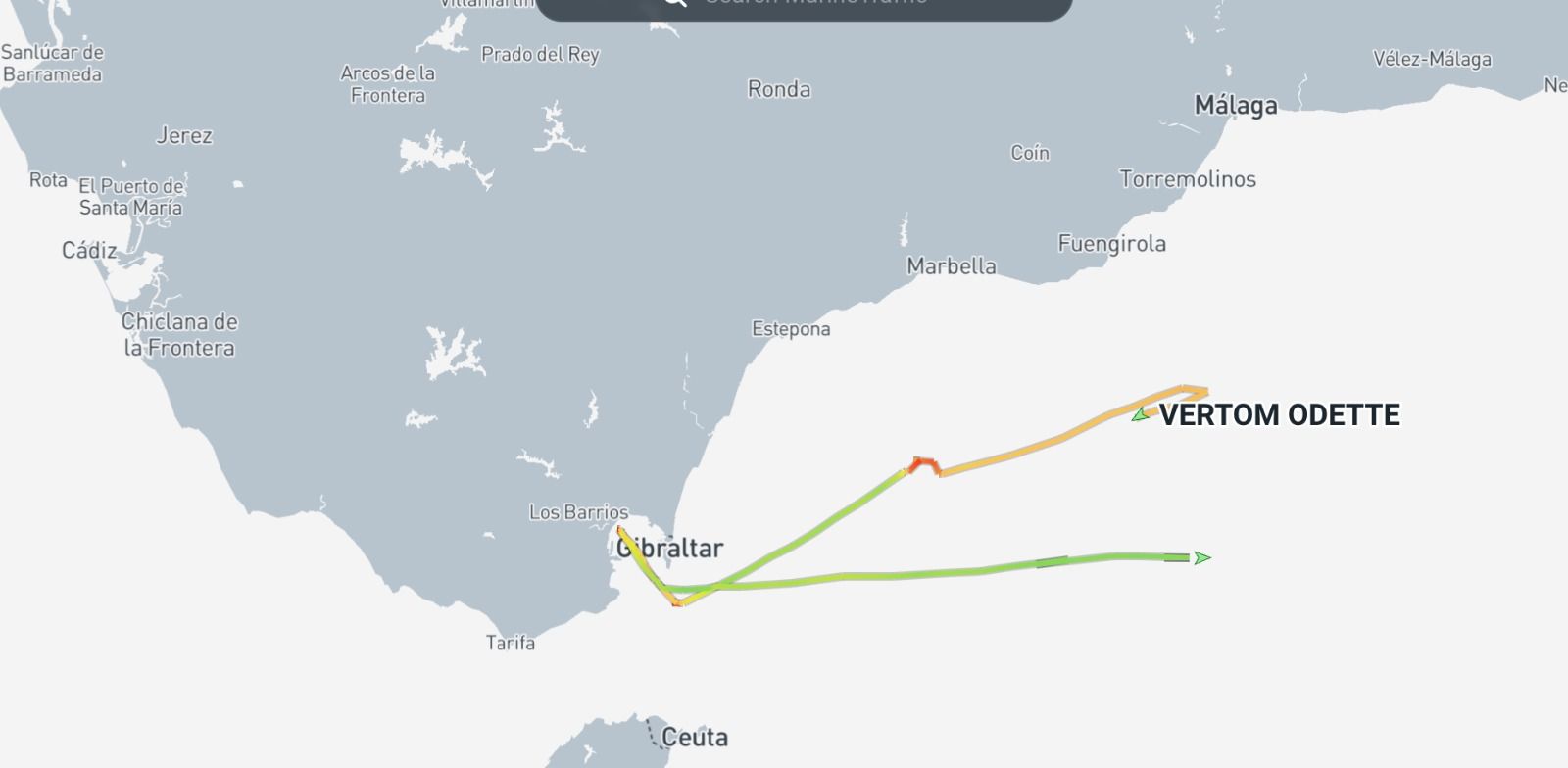 Belarra advierte de que un barco "sospechoso de llevar armas a Israel" se encuentra en el Estrecho