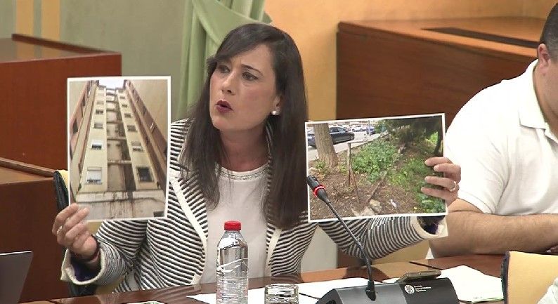 Arrabal, en Comisión Vivienda de la Junta.