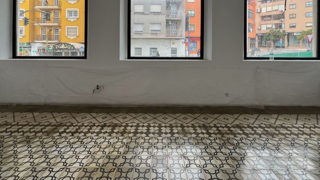 Interior de una de las salas del centro. Interior de una de las salas del centro.