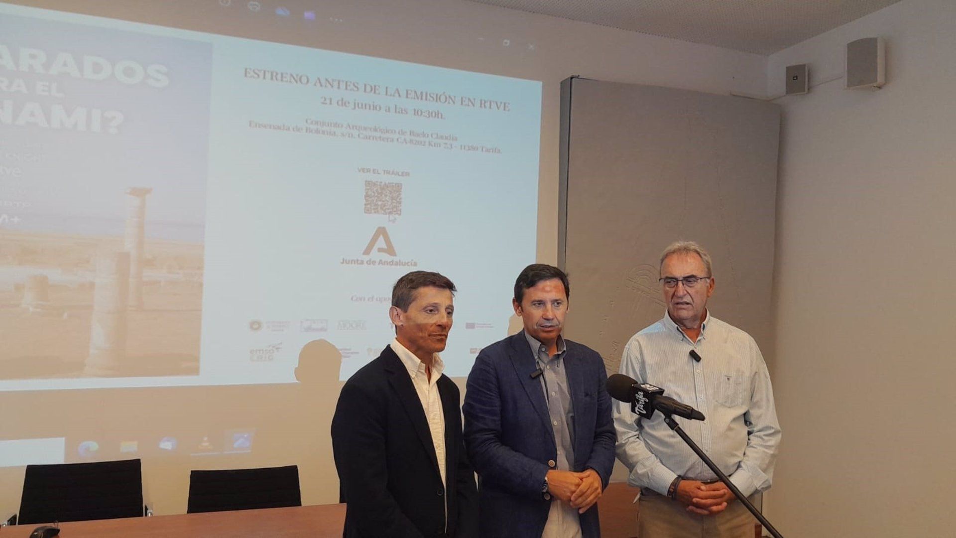 El conjunto de Baelo Claudia acoge la proyección del documental '¿Preparados para el Tsunami?'.