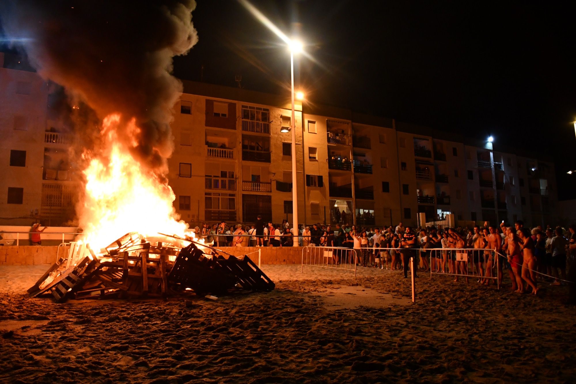 Noche de San Juan en San Roque, en imagen de archivo.
