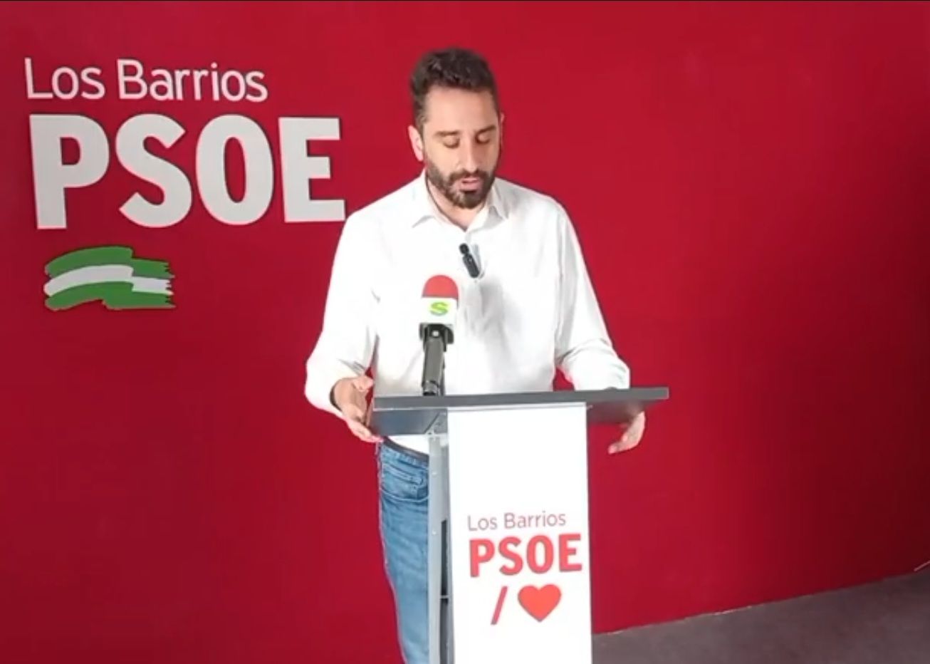 Daniel Perea, secretario general del PSOE de Los Barrios. 