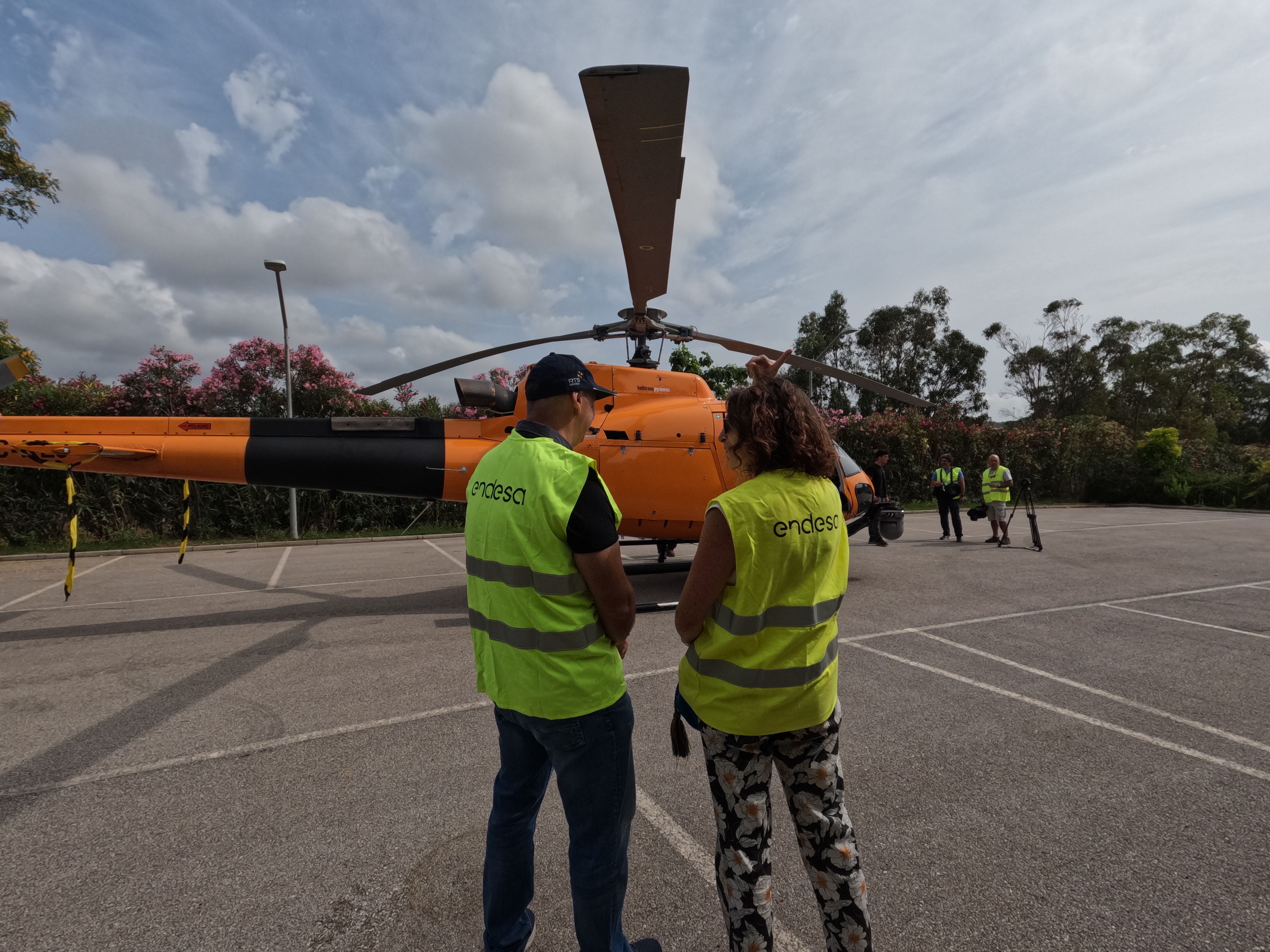 Endesa inicia en Algeciras su campaña de revisión de líneas eléctricas aéreas en la provincia.
