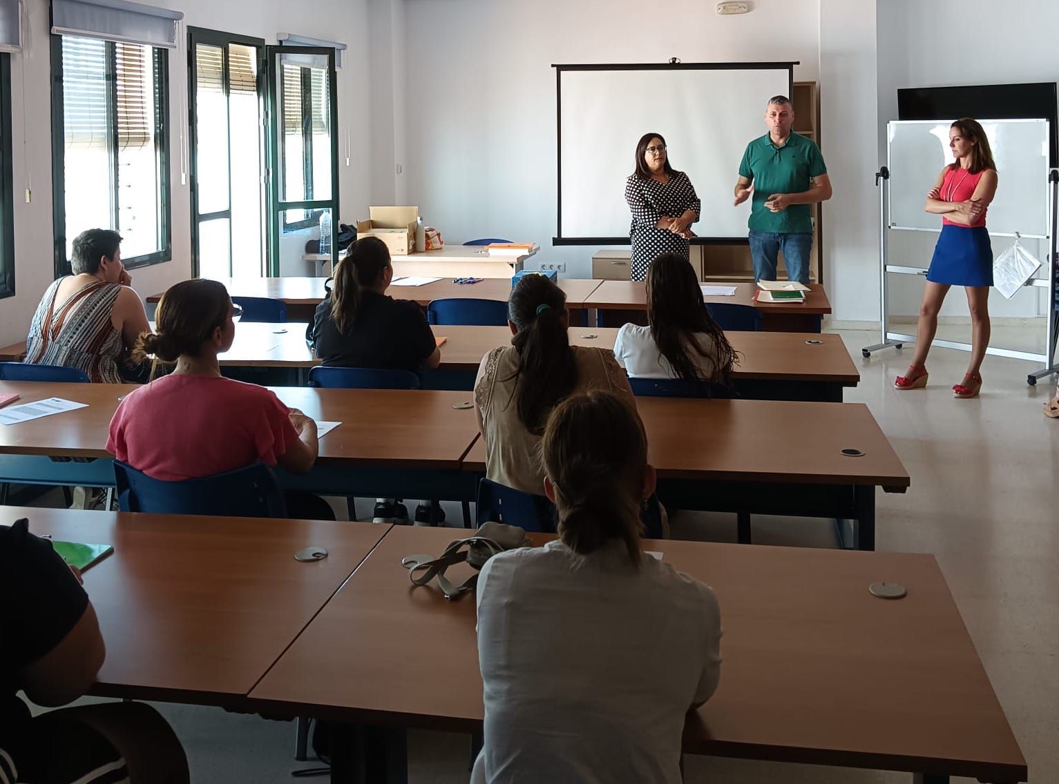 Mancomunidad da comienzo en Jimena al curso de atención sociosanitaria a personas dependientes.