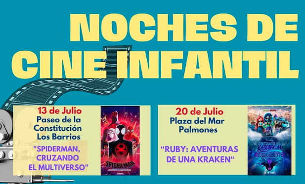 Vuelve el cine de verano en Los Barrios: estas son las películas que se van a proyectar gratis